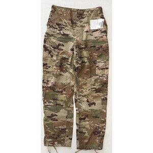 US Army Combat Uniform ACU Trousers Flame Resistant Med-Long Insect Repellant